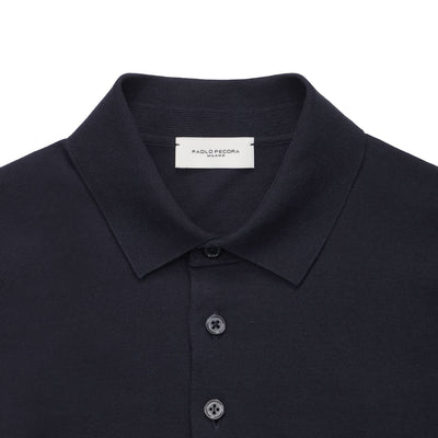 Maglia A Polo Blu Maglia A Polo Paolo Pecora