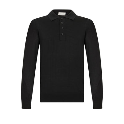 Maglia A Polo Nero Maglia A Polo Paolo Pecora