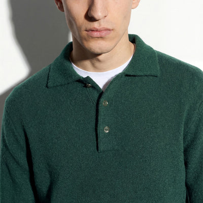 Maglia A Polo Verde Scuro Maglia A Polo Paolo Pecora