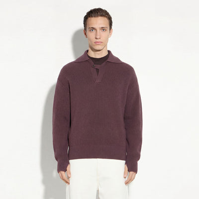 Maglia A Polo Viola Maglia A Polo Paolo Pecora