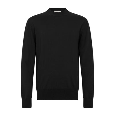 Maglia Girocollo Nero Maglia Girocollo Paolo Pecora