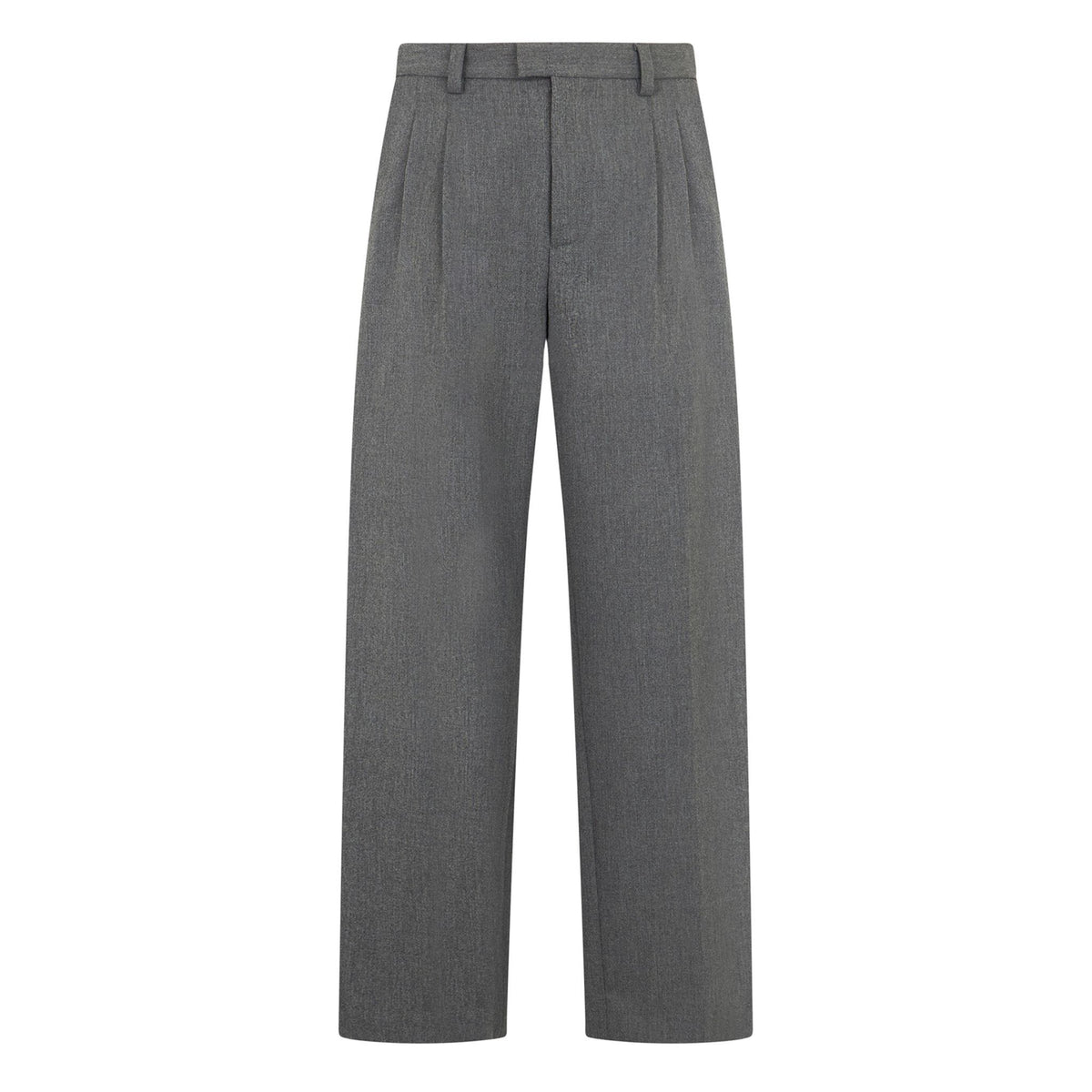 Pantalone Tessuto Grigio Melange Pantalone Tessuto Paolo Pecora