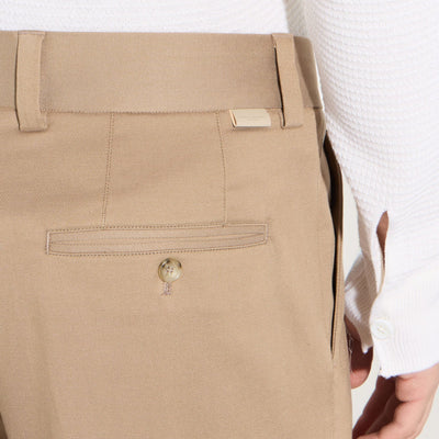 Pantalone Tessuto Tortora Pantalone Tessuto Paolo Pecora