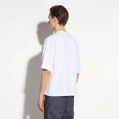 T-Shirt Jersey Bianco Ottico T-Shirt Jersey Paolo Pecora